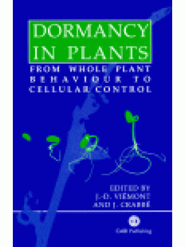 Dormancy in Plants Dormancy in Plants