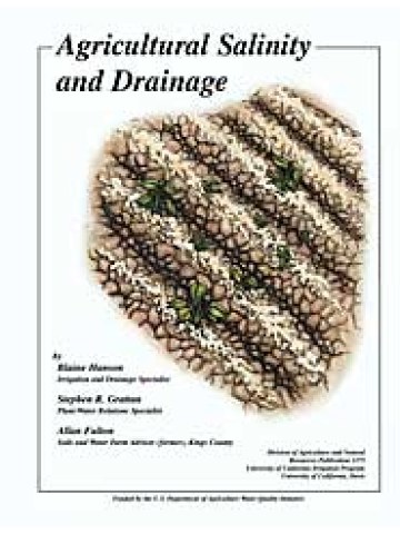 Agricultural Salinity and Drainage (Αλατότητα εδαφών και αποστράγγιση - έκδοση στα αγγλικά) Agricultural Salinity and Drainage (Αλατότητα εδαφών και αποστράγγιση - έκδοση στα αγγλικά)