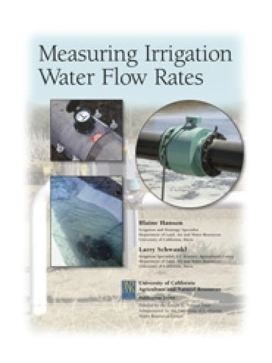 Measuring Irrigation Water Flow Rates (Μέτρηση των ρυθμών ροής του νερού για άρδευση - έκδοση στα αγγλικά)