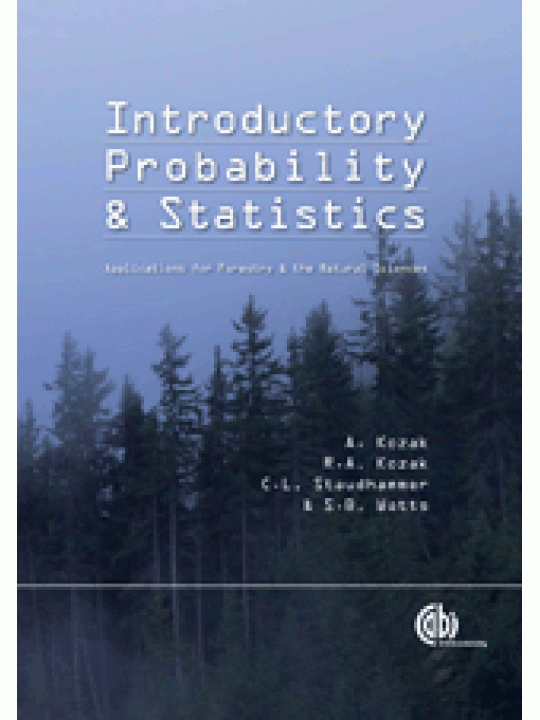 Introductory Probability and Statistics: Applications for Forestry and Natural Sciences