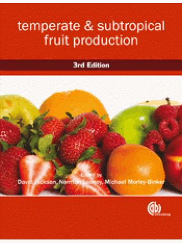 Temperate and Subtropical Fruit Production, 3rd Edition Temperate and Subtropical Fruit Production, 3rd Edition