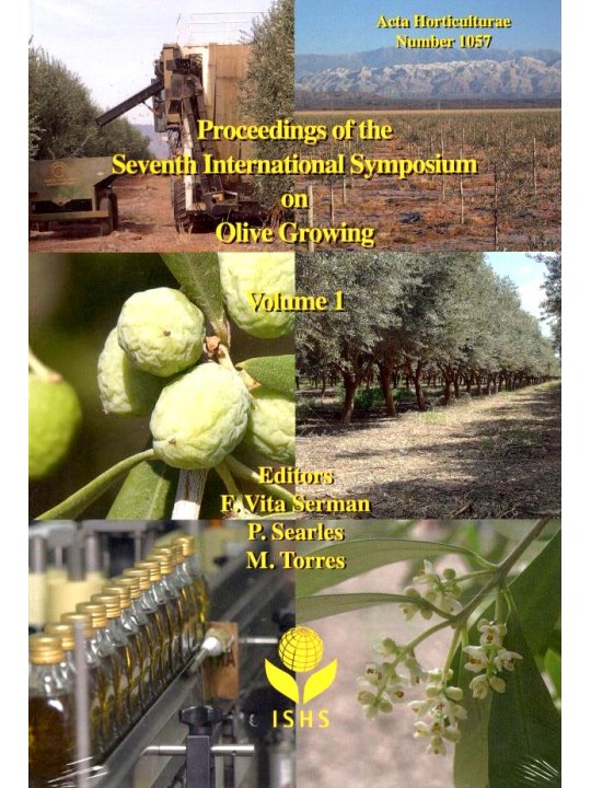 VII International Symposium on Olive Growing VII International Symposium on Olive Growing