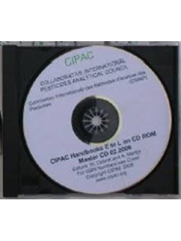 CIPAC Handbook E to O, 1 USER - CD-ROM CIPAC Handbook E to O, 1 USER - CD-ROM