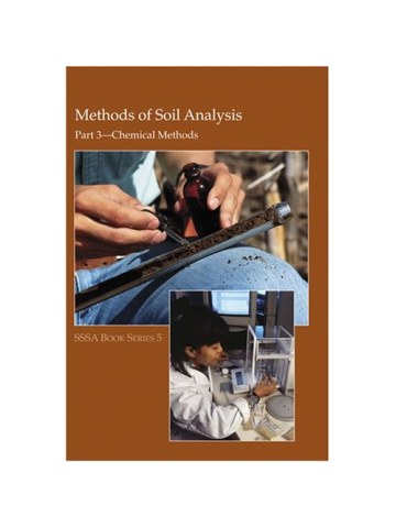 Methods of Soil Analysis. Part 3. Chemical Methods Methods of Soil Analysis. Part 3. Chemical Methods
