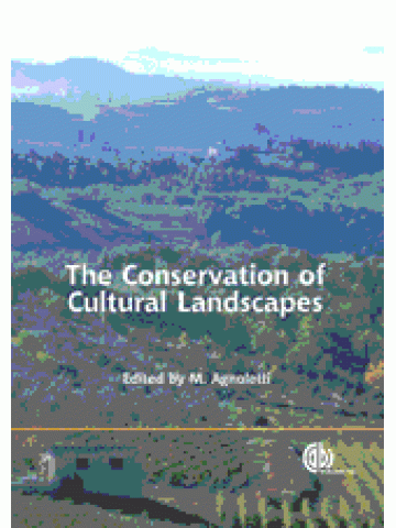 The Conservation of Cultural Landscape The Conservation of Cultural Landscape