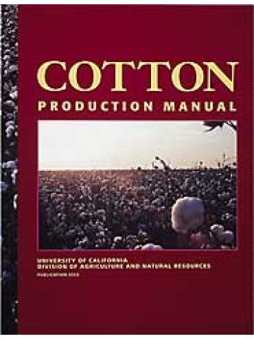 Cotton Production Manual (Βαμβάκι - έκδοση στα αγγλικά) Cotton Production Manual (Βαμβάκι - έκδοση στα αγγλικά)