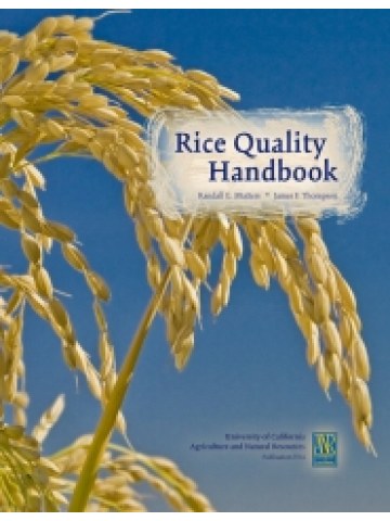 Rice Quality Handbook (Καλλιέργεια ρυζιού υψηλής ποιότητας - έκδοση στα αγγλικά) Rice Quality Handbook (Καλλιέργεια ρυζιού υψηλής ποιότητας - έκδοση στα αγγλικά)