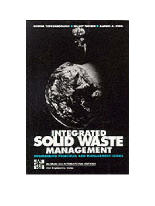 Integrated Solid Waste Management Integrated Solid Waste Management