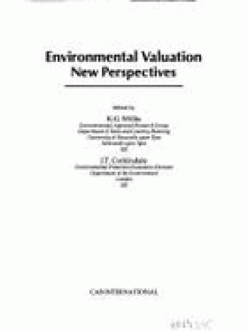 Incentives for Countryside Management: The Case of Environmentally Sensitive Areas Incentives for Countryside Management: The Case of Environmentally Sensitive Areas