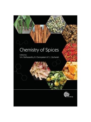 Chemistry of Spices (Χημεία καρυκευμάτων - έκδοση στα αγγλικά) Chemistry of Spices (Χημεία καρυκευμάτων - έκδοση στα αγγλικά)