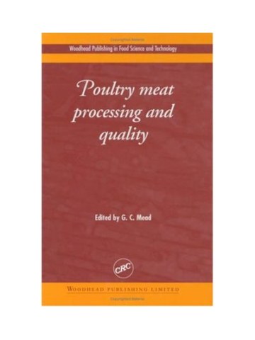 Poultry Meat Processing and Quality (Επεξεργασία και ποιότητα κρέατος πουλερικών - έκδοση στα αγγλικά) Poultry Meat Processing and Quality (Επεξεργασία και ποιότητα κρέατος πουλερικών - έκδοση στα αγγλικά)
