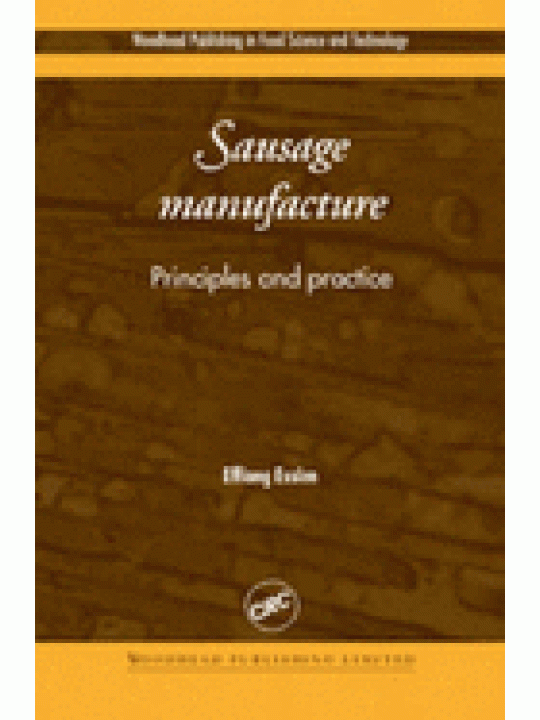 Sausage Manufacture: Principles and Practice 