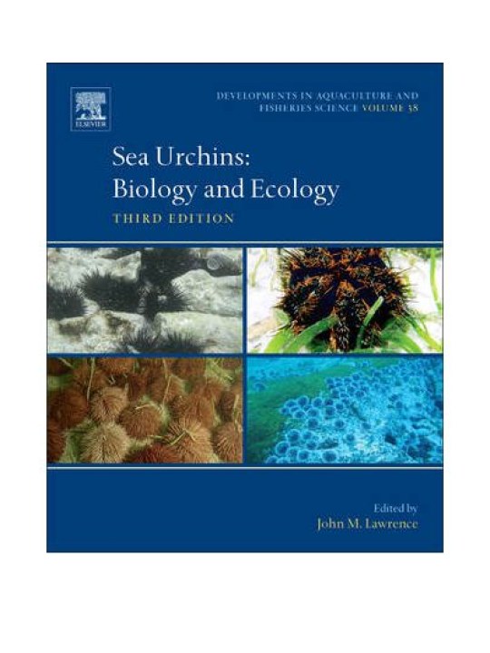 Sea Urchins, 3rd Edition (Αχινοί - έκδοση στα αγγλικά)