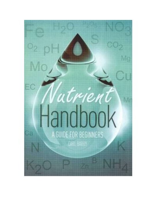 Nutrient Handbook (Θρεπτικά διαλύματα υδροπονίας - έκδοση στα αγγλικά)