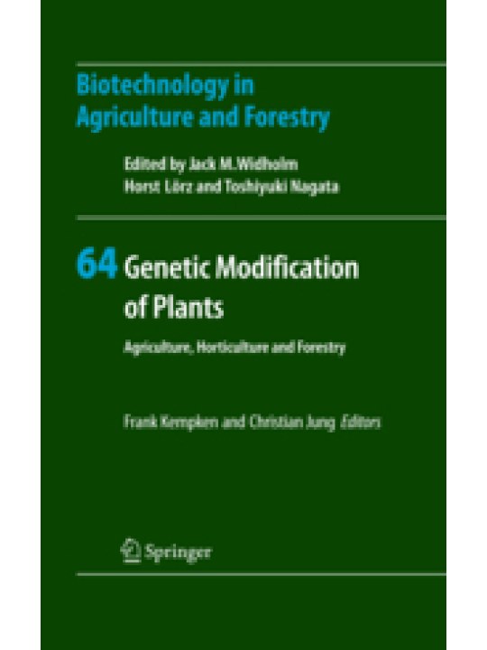 Genetic Modification of Plants (Γενετική τροποποίηση φυτών - έκδοση στα αγγλικά)