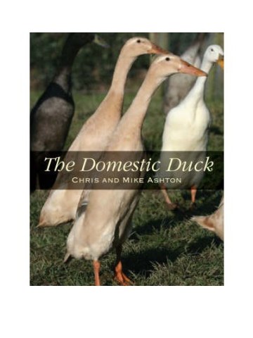 Domestic Duck (Οικόσιτες πάπιες - έκδοση στα αγγλικά) Domestic Duck (Οικόσιτες πάπιες - έκδοση στα αγγλικά)