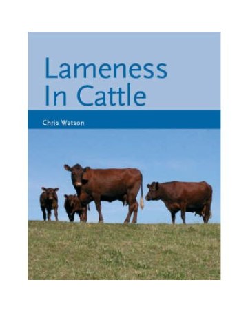 Lameness in Cattle Lameness in Cattle