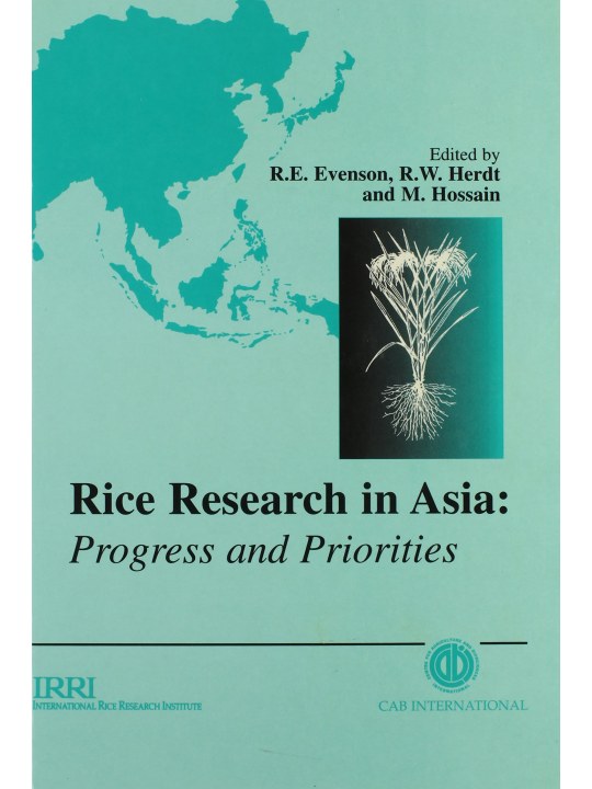 Rice Research in Asia: Progress and Priorities